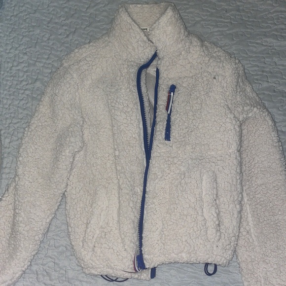 striped sherpa jacket - Picture 1 of 2